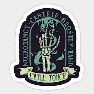 Chill Touch Cantrip Sticker